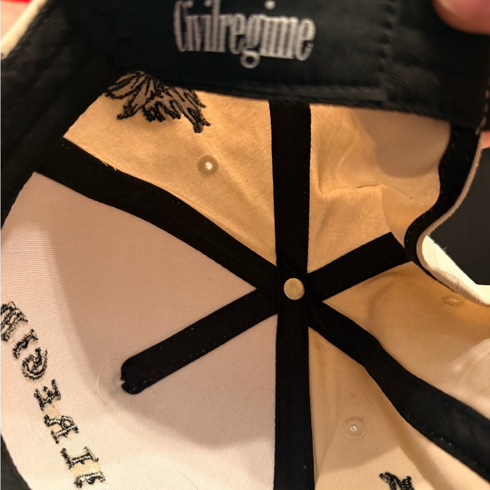 Civil Regime Black and Tan Cap - Picture 2 of 3
